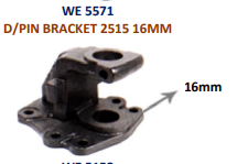 D/PIN BKT. 2416 16mm