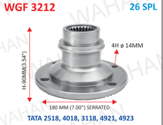 G.B.F-26TH x 3.54" H x 7.00" SERR x 4H x 14MM - XS-75- E4