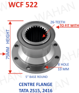 C.F. - 26TH x 75MM-H x 5" ROUND x 8H - 10MM - 2416 T-26