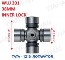 UJC - 38.MM x L-101 x CUP DIA X 38MM - 1210 - INNER LOCK