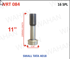 REAR TEETH - 16TH x 4.00"-DIA x 11'' - LENGTH - 4018