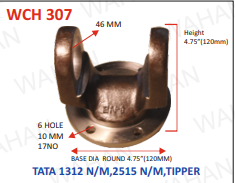 C.H. - 46MM X 4.75” X 4.75” ROUND X 6 H 10 MM - HYDROLIC 1312 PTO-K3