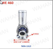FULL YOKE ASSY - BASE DIA - 5.00" - 8HOLE - 1312