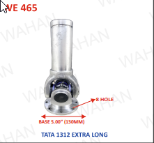 FULL YOKE ASSLY - BASE DIA - 5.00" - 8HOLE - 1312E LONG