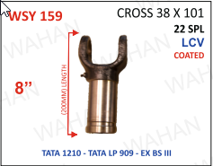 SLEEVE YOKE - UJC - 38X101 x 8.00''- LENGTH x 22TH - T-11.09-L3