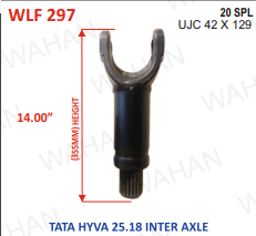 L-FORK-20TH x UJC-42x129 x14" - LENGTH
