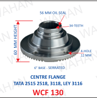 C.F. - SERR -34-TH x 6" BASE x 60MM-H x 4-H x12 MM-Q4