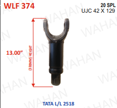 L-FORK-20TH x UJC-42x129 x13" - LENGTH - LONG