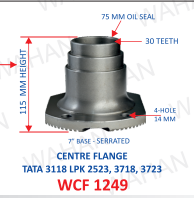 C.F. - 30TH x 115MM-H x 7" XXX x 4H - 14MM- 31.18-LPK-Q4