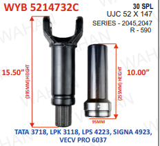 R-590-30TH-SET-DIA-4.00-LF-15.70'' & BH-10.00''-COATED-52X147-P3