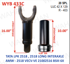 R-403-20TH-LF-16''& BH-10.0"-SET-42-129-4''-DIA COATED