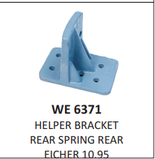 HELPER BRACKET RR SP RR - 10.95