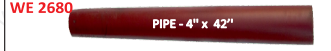 PIPE - 4'' - 94mm x 42''