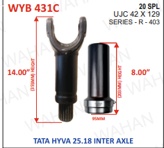 R-403-20TH-LF-14'' BH-8.00''-SET-42-129-4''-DIA - 42 X 129 - COATED