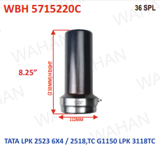 BARREL HOUSING - 36TH x R - 620 x 112MM-DIA x HEIGHT - 8.00" - COATED						