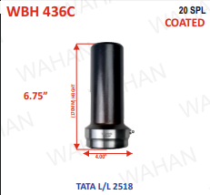 BARREL HOUSING - 20TH x R - 403 X  50MM-DIA x HEIGHT - 6.75" - COATED