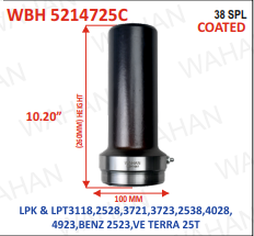 BARREL HOUSING - 38TH x C - 2045 x 100MM-DIA x HEIGHT - 10.40" - COATED