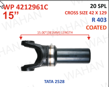WELCH PLUG-15.00"-20TH - R-403 x 381.00.MM - COATED