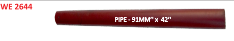 PIPE - 91mm x 42''
