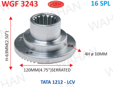 G.B.F-16TH x 2.48" H x 4.75" SERR x 4H x 10MM x 58.MM OIL SEAL - TATA