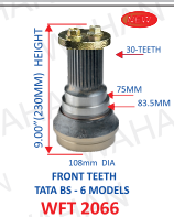 FT-30TH x 230MM-H x 4.25" DIA x B-83.5MM - Q3