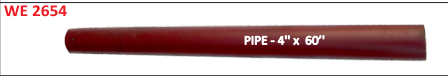 [WE 2654] PIPE - 4'' - 94mm x 60''