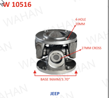 [W 10516] FLANGE YOKE ASSY  WITH BOLT -   SERIES - 1260 - 27.MM CUP