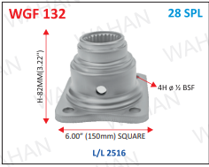 [WGF 132] G.B.F-28TH x 3.23" H x 6.00" SERR x 4H x ½ BSF-E1