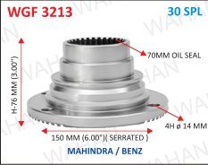 [WGF 3213] G.B.F-30TH x 2.99" H x 6.00" SERR x 4H x 14MM - MAHINDRA- E3