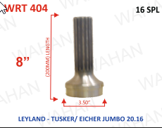 [WRT 404] REAR TEETH - 16TH x 3.50"-DIA x 8'' - LENGTH - L/L 370 - TUSKER-C3