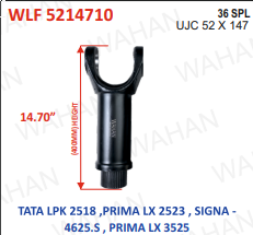[WLF 5214710] L-FORK-36TH x UJC-52x147 x14.70" - LENGTH