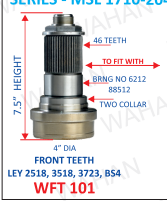 [WFT 101] FT-46TH x 190MM-H x 4" DIA x B-6212 & 88512-Q2