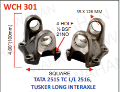 [WCH 301] C.H. - 35x126 X 4.00”-H X SQUARE X 4-H ½ BSF - I/A - LONG - TUSKER
