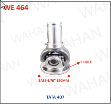 [WE 464] HALF YOKE ASSY - BASE DIA - 4.70" - 6HOLE - T-407
