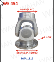 [WE 454] HALF YOKE ASSY - Up Dia-3.30" x Low Dia-5.00" x 8-HOLE x 1312-F1
