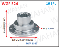 [WGF 524] G.B.F-16TH x 2.50" H x 5.00" BASE x 8H x 10MM - 1312 - K5