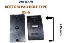 [WE 5779] BOTTOM PAD HOLE TYPE B.S.6