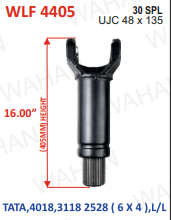 [WLF 4405] L-FORK-30TH x UJC-48x135 x16" - LENGTH
