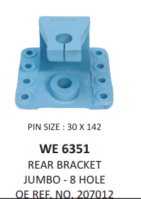 [WE 6351] REAR BRACKET - TERRA-16-JUMBO