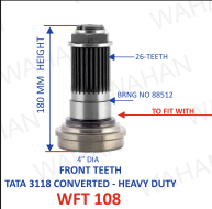 [WFT 108] FT-26TH x 180MM-H x 4” DIA x B-88512 - 31.18