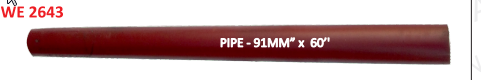 [WE 2643] PIPE - 91mm x 60''