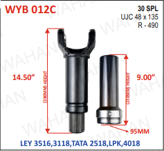 [WYB 012C] R-490-30TH-SET-LF-15.0''+BH-9.0''-48-135-DIA-4''-CAOTED - 48 x 135-A1