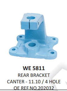 [WE 5811] RR BRKT 11.10 4 H