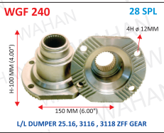 [WGF 240] G.B.F-28TH x 3.94" H x 6.00" SERR x 4H x 12MM