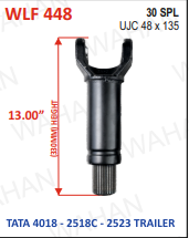 [WLF 448] L-FORK-30TH x UJC-48x135 x13" - LENGTH