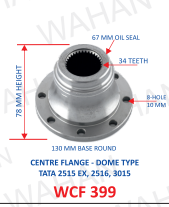 [WCF 399] C.F. - 34TH x 78MM-H x 130MM ROUND x 8H - 10MM - DOME TYPE K3