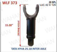 [WLF 373] L-FORK-20TH x UJC-42x129 x15" - LENGTH
