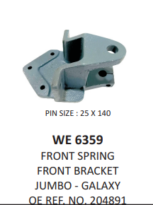 [WE 6359] FRONT BRKT JUMBO TERRA-16