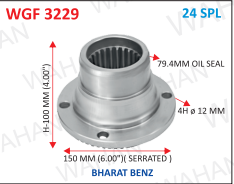 [WGF 3229] G.B.F-24TH x 3.94" H x 6.00" SERR x 4H x 12MM - 79.4.MM OIL SEAL