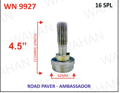 [WN 9927] RR TEETH ROAD PAVER (AMB)
